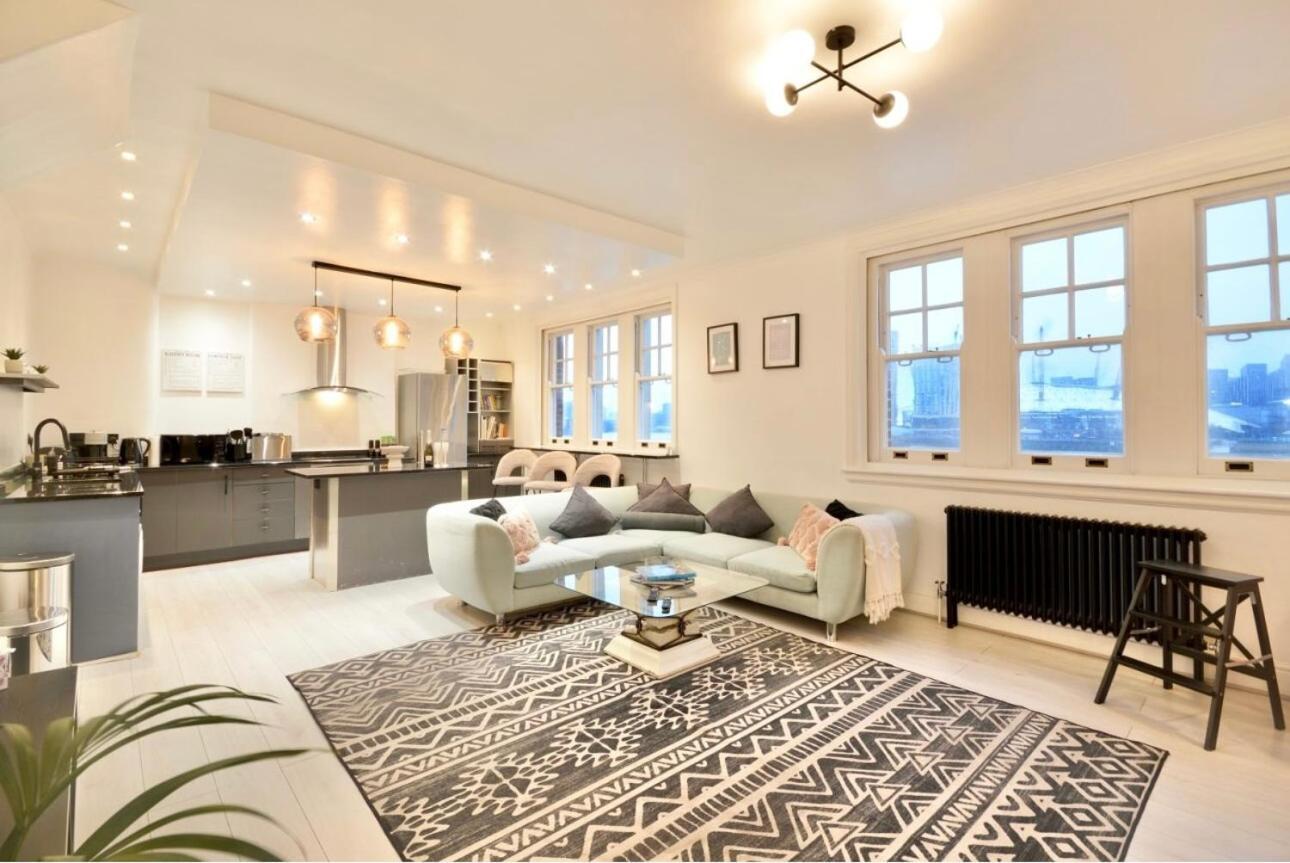 3 X Bedroom Riverside Flat With Hot Tub On Roof Terrace London Exterior foto