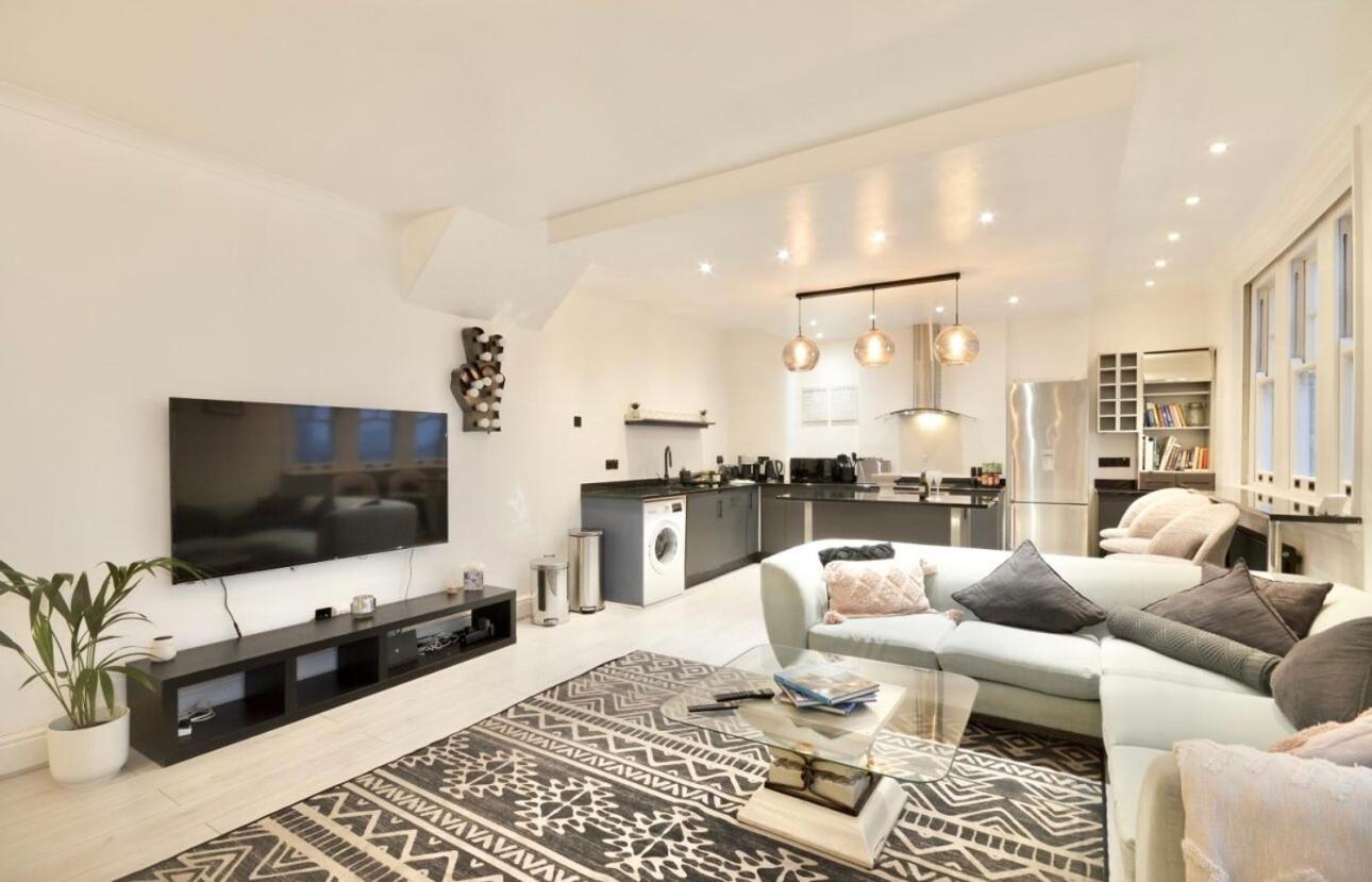 3 X Bedroom Riverside Flat With Hot Tub On Roof Terrace London Exterior foto